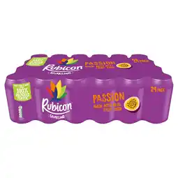 Tesco Rubicon Sparkling Passion 24X330ml offer