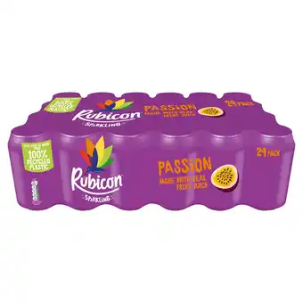 Tesco Rubicon Sparkling Passion 24X330ml offer