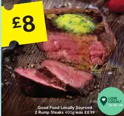 SuperValu Good Food Locally Sourced 2 Rump Steaks offer