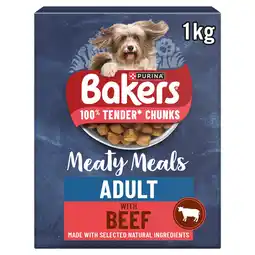 Tesco Bakers Complete Meaty Meals Rich In Beef 1000G offer