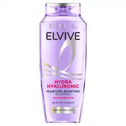 Tesco L'Oreal Elvive Hydra Hyaluronic Shampoo 400Ml offer
