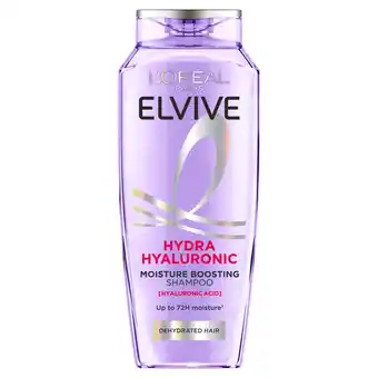 Tesco L'Oreal Elvive Hydra Hyaluronic Shampoo 400Ml offer