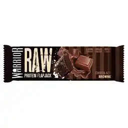 Tesco Warrior Raw Prtn Flapjack Chocolate Brownie 75G offer