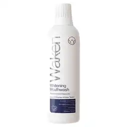 Tesco Waken Mouthwash Whitening Peppermint 500Ml offer