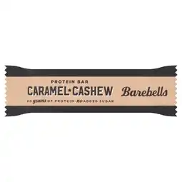 Tesco Barebells Protein Bar Caramel Cashew 55g offer