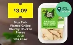 SuperValu Moy Park Flamed Grilled Chunky Chicken Pieces offer