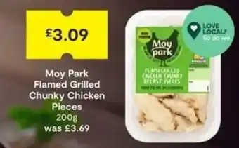 SuperValu Moy Park Flamed Grilled Chunky Chicken Pieces offer