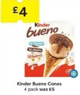 SuperValu Kinder Bueno Cones offer
