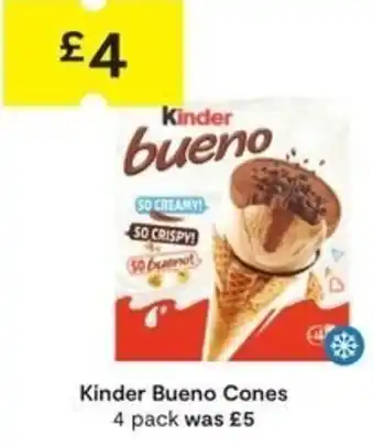 SuperValu Kinder Bueno Cones offer