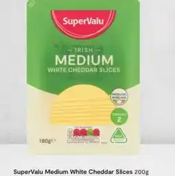 SuperValu SuperValu Medium White Cheddar Slices offer