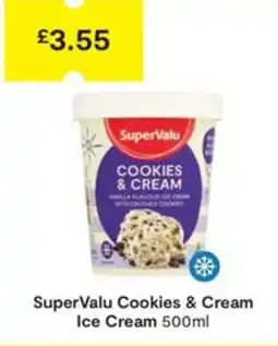 SuperValu SuperValu Cookies & Cream Ice Cream offer