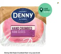 SuperValu Denny Deli Style Crumbed Ham offer