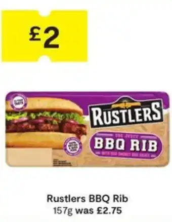 SuperValu Rustlers BBQ Rib offer