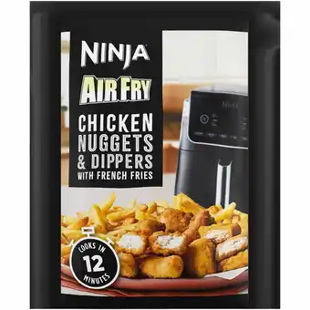 Iceland Ninja Air Fry Chicken Nuggets & Dippers with French Fries 400g offer