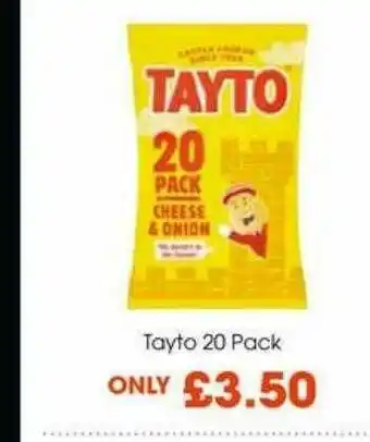 Centra Tayto 20 Pack offer