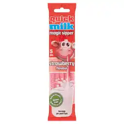 Morrisons Quick Milk Strawberry Magic Sipper offer