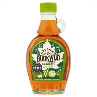 Morrisons Buckwud Organic Canadian Maple Syrup 250g offer