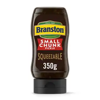 Morrisons Branston Squeezy Small Chunk Pickle (350g) offer