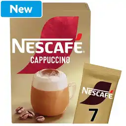Morrisons Nescafe Cappuccino Instant Coffee 7 Sachets offer