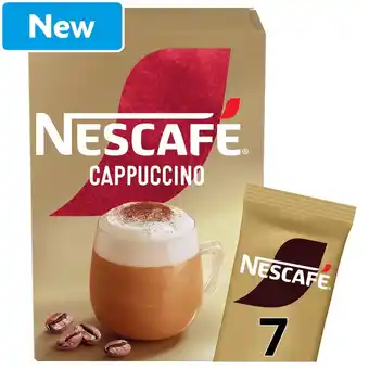 Morrisons Nescafe Cappuccino Instant Coffee 7 Sachets offer