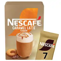 Morrisons Nescafe Latte Caramel Instant Coffee 7 Sachets offer