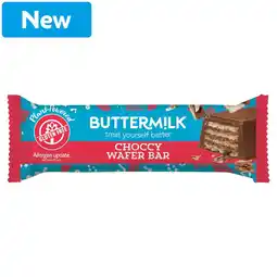 Morrisons Buttermilk Plant Powered Gluten Free Vegan Wafer Choc Bar offer