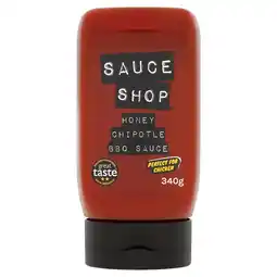 Morrisons Sauce Shop Honey Chipotle BBQ Sauce 340g offer