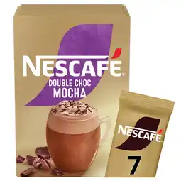 Morrisons Nescafe Mocha Double Chocolate Instant Coffee 7 Sachets offer
