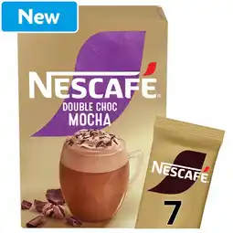 Morrisons Nescafe Mocha Double Chocolate Instant Coffee 7 Sachets offer