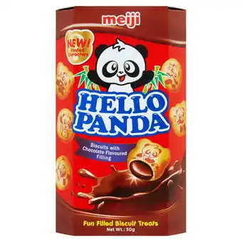 Morrisons Hello Panda Chocolate Biscuits offer
