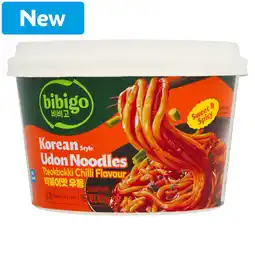 Morrisons Bibigo Chilli Udon Noodles offer