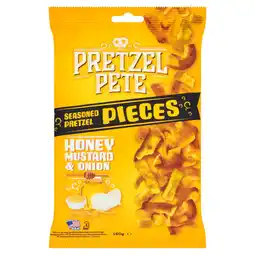 Morrisons Pretzel Pete Honey Mustard & Onion Pieces offer