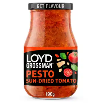 Morrisons Loyd Grossman Sun-Dried Tomato Red Pesto 190g offer