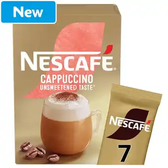 Morrisons Nescafe Cappuccino Unsweetened Instant Coffee 7 Sachets offer