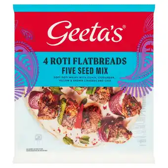 Morrisons Geetas Five Seed Flatbread offer