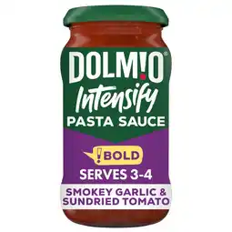 Morrisons Dolmio Intensify Smokey Garlic & Sundried Tomatoes Pasta Sauce 400g offer
