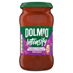 Morrisons Dolmio Intensify Smokey Garlic & Sundried Tomatoes Pasta Sauce 400g offer