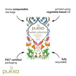 Morrisons Pukka Herbal Collection, Selection of Five Organic Herbal Teas, 20 Sachets offer