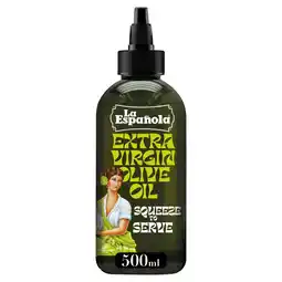 Morrisons La Espanola Squeezy Extra Virgin Olive Oil 500ml offer