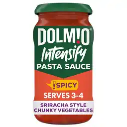Morrisons Dolmio Intensify Sriracha Style Chunky Vegetables Pasta Sauce 400g offer
