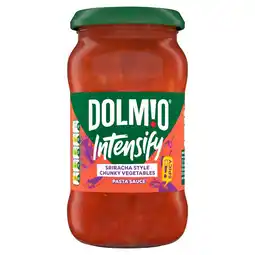 Morrisons Dolmio Intensify Sriracha Style Chunky Vegetables Pasta Sauce 400g offer