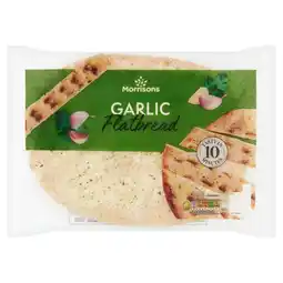 Morrisons Morrisons Garlic Flatbread 234G offer