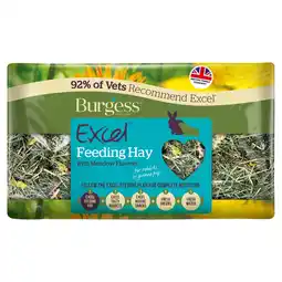 Tesco Burgess Excel Feeding Hay With Meadow Flowers 500G offer