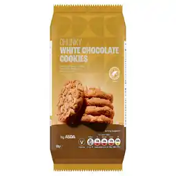 Asda ASDA Chunky White Chocolate Cookies 180g offer