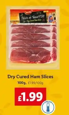 Lidl Dry Cured Ham Slices offer