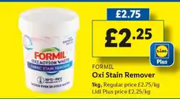 Lidl FORMIL Oxi Stain Remover offer