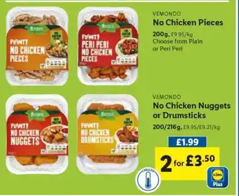 Lidl Vemondo No Chicken Pieces offer