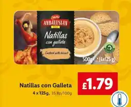 Lidl Natillas con Galleta offer