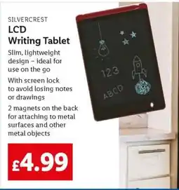 Lidl SILVERCREST LCD Writing Tablet offer