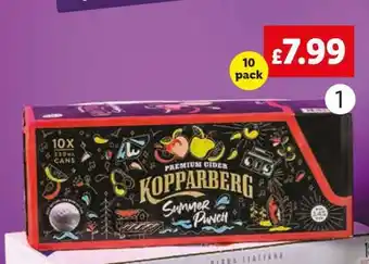 Lidl Kopparberg Summer Punch offer